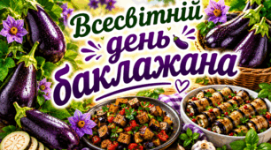 🗓🌺 17 серпня🌸 🍆 Всесвітній день баклажана🌸🌺🌸