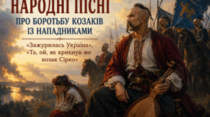 «Народні пісні про боротьбу козаків із нападниками. “Зажурилась Україна”, “Та, ой, як крикнув же козак Сірко”»