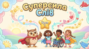 Перший урок 2026/2027. ПРЕЗЕНТАЦІЯ+КОНСПЕКТ. 🌈 «Суперсила слів» — урок для учнів 1 класу