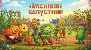 Осіннє свято "Іменини Капустини" авторський для дітей старшої або підготовчої групи дитячого садка