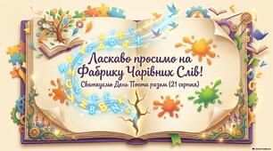 21 серпня - День поета. Фабрика Чарівних слів