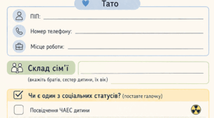 Сучасний та зручний бланк для проведення опитування батьків учнів