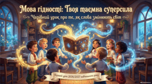 Перший  урок "Мова гідності: твоя  таємна суперсила" - 2026. Презентація + робочі  аркуші