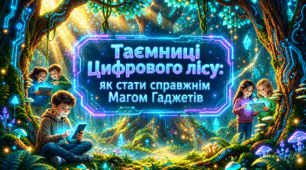 Анімована презентація «Таємниці Цифрового Лісу: як стати справжнім Магом Гаджетів»