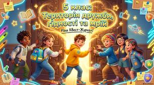 Матеріали до першого уроку у 5 класі гімназії на тему: "5 клас: територія дружби, гідності та мрій " (конспект, презентація, плакат "Наші правила", плакат "Мова гідності нашого класу")