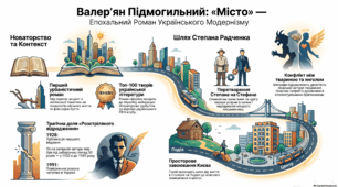 Світовий мотив підкорення міста в романі В. Підмогильного «Місто». Зображення «цілісної» людини: у єдності біологічного, духовного, соціального