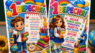 Листівки до 1 Вересня