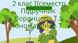 Календарне планування з ЯДС 2клас 2й семестр ( за програмою Шияна Р. до підручникаВоронцова Т.В, Пономаренко В.С.)