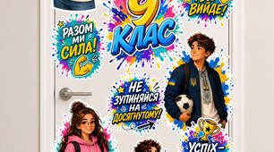 Оформлення дверей для 5–9 класів