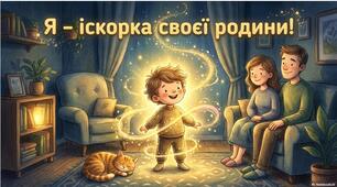 Я іскорка своєї родини: Презентація для першокласників