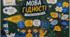 Оформлення дошки/класу до заняття «Мова гідності!» (День знань) 💙💛
