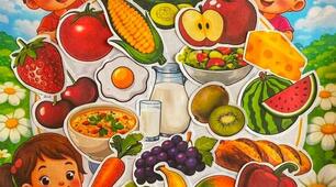 Тарілка здорового харчування🍅🥒🌽