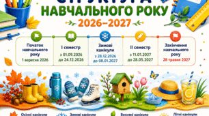 Структура 2026–2027 навчального року