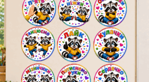 🌈 Набір «Як будемо вітатися?» 🦝💛