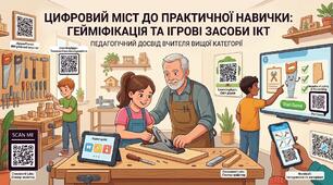 Цифровий міст до практичної навички: гейміфікація та ігрові засоби ІКТ як інструмент компенсації та соціально-трудової адаптації учнів з ООП на уроках трудового навчання та СПО