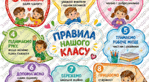 🌈 Правила нашого класу — наочність, яка допомагає дітям навчатися, спілкуватися та працювати разом