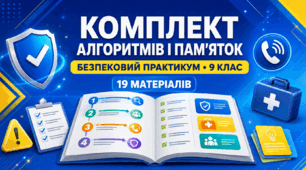 Комплект алгоритмів і пам’яток до курсу «Безпековий практикум»