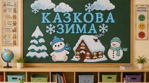 Набір для оформлення класу "Казкова зима"