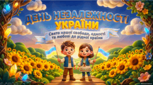 Презентація до Дня Незалежності України для учнів 1–4 класів
