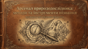 Якими методами й інструментами досліджують природу