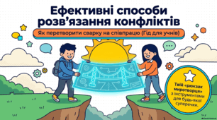 Опанування мистецтва конструктивного вирішення конфліктів.