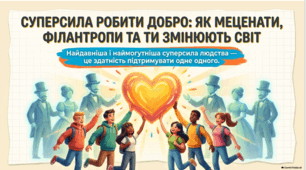 Доброчинність та меценатство: мистецтво творити добро на користь суспільства.