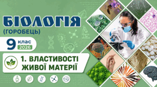 Властивості живої матерії. Презентація, інфографіка, робочий аркуш