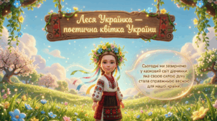 Леся Українка — поетична квітка України