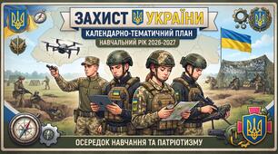 Календарно-тематичне планування 11 клас з Захисту України Осередок