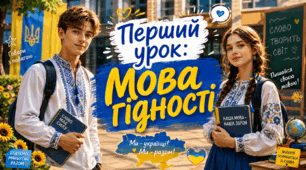 МЕГАНОВИНКА. Презентація "Мова гідності". Перший урок 2026/2027 за рекомендаціями МОН