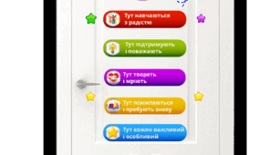 Оформлення дверей класу НУШ "ЛАСКАВО ПРОСИМО ДО 1 (2,3,4) КЛАСУ"