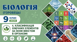 Класифікація хімічних елементів за їхнім вмістом в організмі. Презентація, інфографіка, робочий аркуш