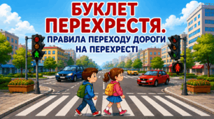 Перехрестя. Правила переходу перехрестя (буклет з QR-кодами)