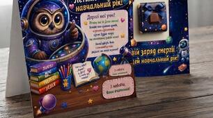Листівка - сюрприз до 1 вересня