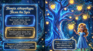 Ганс-Крістіан Андерсен «Снігова Королева». Боротьба добра і зла, тема та ідея твору — Презентація НУШ (5 клас)