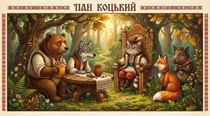 Пазл до казки "Пан Коцький"