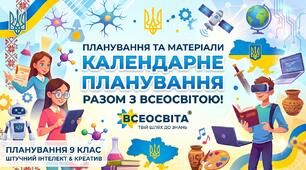Календарно-тематичне планування з Інформатики 8 класів (70 годин) Морзе 2025!