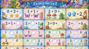 Склад чисел в межах 10