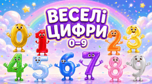 ✨ НАБІР «ВЕСЕЛІ ЦИФРИ» 0–9 ✨
