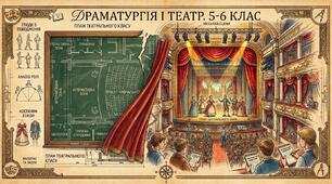 Календарно-тематичне планування ДРАМАТУРГІЯ І ТЕАТР 5-6 клас (16 та 32 години)