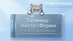 📚✨ Зміст і форма. Художність у мистецтві. Григорій Сковорода «Орел і Сорока». Микола Вінграновський «Вологий запах. Запах паші»