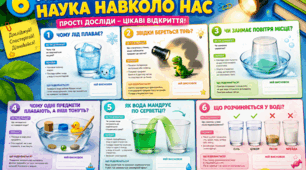 «Наука навколо нас — 6 запитань, 6 міні-дослідів» для 2–4 класів