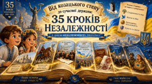 «Від козацького степу до сучасної держави: 35 кроків Незалежності»: методичний комплекс до Дня Незалежності