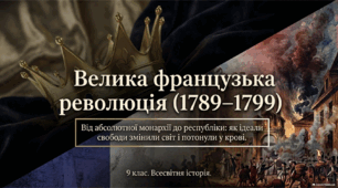 Презентація "Французька революція кін. XVIII ст.", 9 клас НУШ