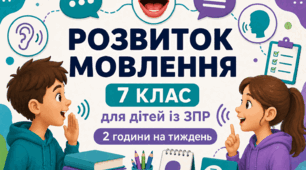 Календарне планування розвиток мовлення 7 клас (рік) для дітей із ЗПР 2 години на тиждень
