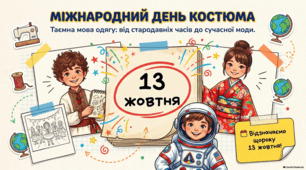 13 жовтня Міжнародний день костюма: історія, культура та світові традиції.