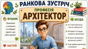 Ранкова зустріч. Професія дня - АРХІТЕКТОР
