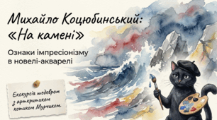 📚✨ Ознаки імпресіонізму у творчості Михайла Коцюбинського. Новела «На камені»