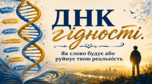 КОНСПЕКТ ПЕРШОГО УРОКУ «ДНК гідності.  Як слово будує або руйнує твою реальність»