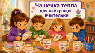 Горнятко тепла для найкращої вчительки